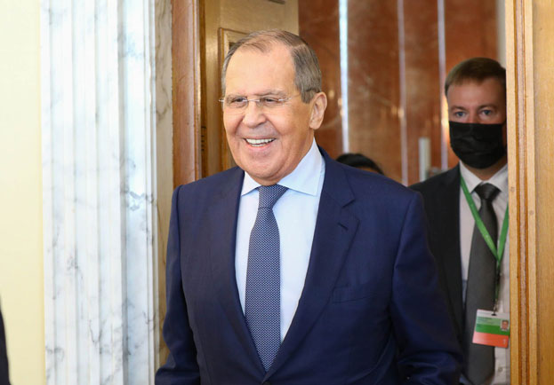 Arbeitsbesuch von Sergej Lawrow, Außenminister der Russischen Föderation, in Wien
