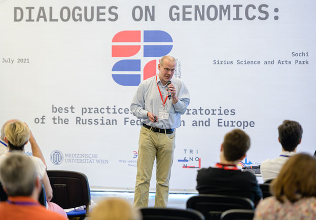 Konferenz „Dialoge über Genomik: Best Practices der Laboratorien der Russischen Föderation und Europas“. Tag 2